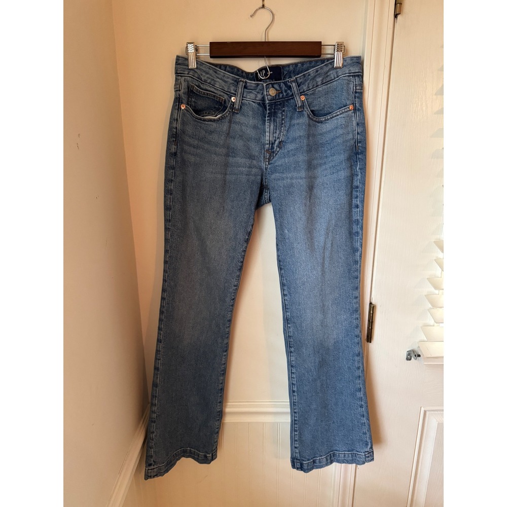 Gap Denim Womens Blue Medium Wash Mid Rise Bootcut Jeans Size 8 29 Regular